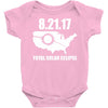 total solar eclipse 2017 Baby Onesie