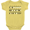 Friends Don't Lie Stranger Things quote Baby Onesie