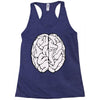 male brain Racerback Tank