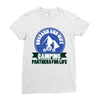 camping for life;Husband and wife Ladies Fitted T-Shirt