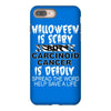 halloween is scary but carcinoid cancer is deadly spread the word help iPhone 8 Plus Case