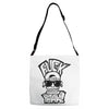 hip hop face Adjustable Strap Totes