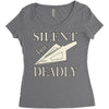 silent but deadly blow Women's Triblend Scoop T-shirt