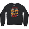 cut into pizzas Crewneck Sweatshirt