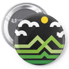 mountain Pin-back button