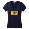 School Kills Women's V-Neck T-Shirt