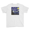 tardis starry night Youth Tee