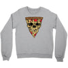 pizza skull Crewneck Sweatshirt