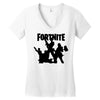 fortnite 4 Women's V-Neck T-Shirt