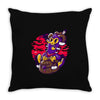 gugu rider Throw Pillow