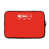 v1 eat sleep code Laptop sleeve