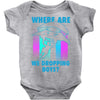 where are we dropping boys Baby Bodysuit