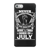 Never Underestimate Dog Rescuer Who Was Born July iPhone 7 Case