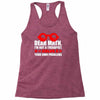 dear math. i&rsquo;m not a therapist Racerback Tank