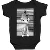 banksy prisoner barcode Baby Bodysuit