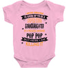 Super Cool Granddaughter Of A Freaking Awesome Pop Pop Baby Onesie
