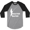 aster baiter mens rude fishing 3/4 Sleeve Shirt