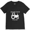 i dont need a tractor to pull hoes funny V-Neck Tee