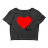 Besties Heart Family Matching Crop Top