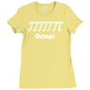 ladies octopi Ladies Fitted T-Shirt