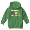 protect kids not guns Youth Hoodie