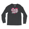 my valentine is a fictional character Long Sleeve Shirts