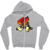 record eater Zipper Hoodie