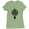 eat all you want Ladies Fitted T-Shirt
