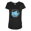 dracula Maternity Scoop Neck T-shirt