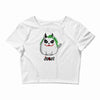 joker the cat Crop Top