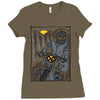enjoy the ride Ladies Fitted T-Shirt