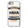 Super Cool Nana Of A Freaking Awesome Granddaughter iPhone 8