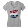 dream team Women's V-Neck T-Shirt
