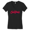 California Malibu Women's V-Neck T-Shirt