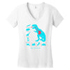 t rex diet Women's V-Neck T-Shirt
