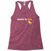 Daddy to Bee Baby Girl Racerback Tank