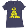 let's cook Ladies Fitted T-Shirt