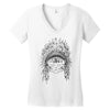chief kitty Women's V-Neck T-Shirt