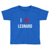 i heart leonard Toddler T-shirt