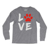 love dog paw Long Sleeve Shirts