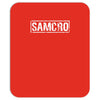 samcro funny retro biker gang sons fancy dress anarchy vintage Mousepad