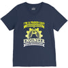 proud engineer dad V-Neck Tee