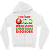 ocd obsessive christmas disorder Zipper Hoodie