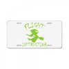 flight License Plate