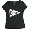 Pizza Women's Triblend Scoop T-shirt
