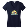 the great christmas king Women's V-Neck T-Shirt