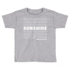Good Morning Sunshine Toddler T-shirt