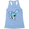 evil rabbit Racerback Tank