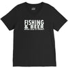 fishing beer V-Neck Tee