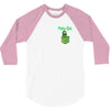 pickle rick 3/4 Sleeve Shirt
